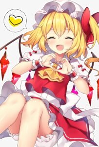 東方Projectのかわいいフランドール・スカーレットちゃんのズロースも見えちゃうけど健全な二次画像