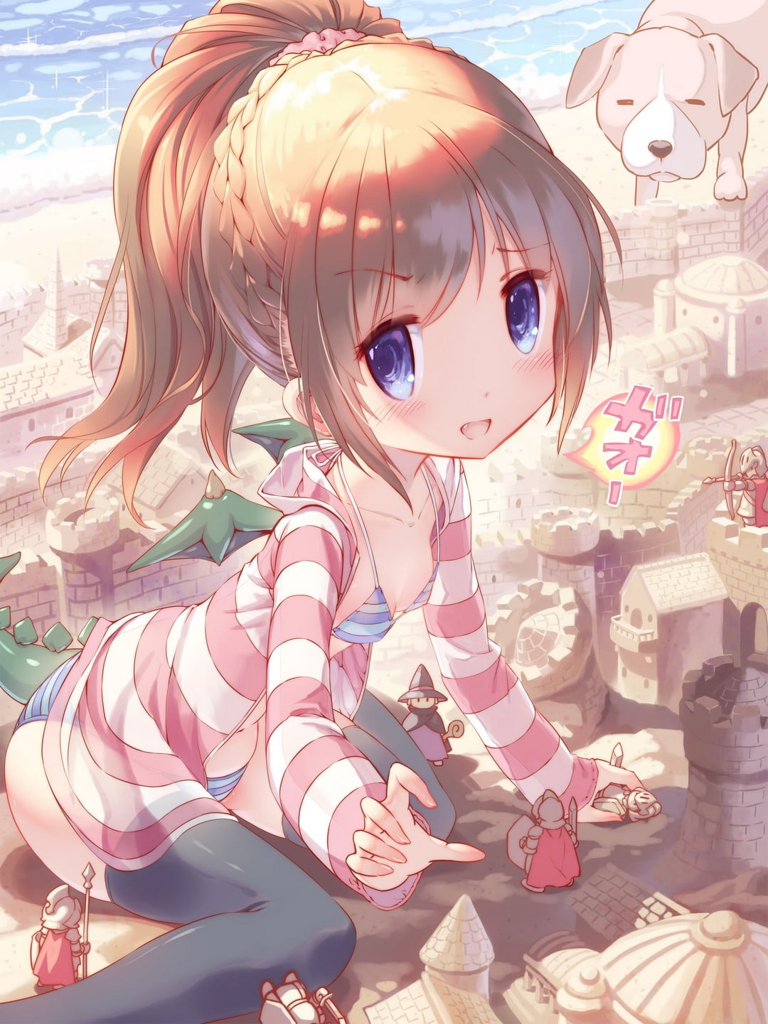 オリジナルのビキニ美少女のかわいい画像