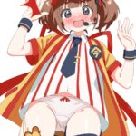 今だけダブチ食べ美ちゃんのパンツ丸見えずり下ろし画像！