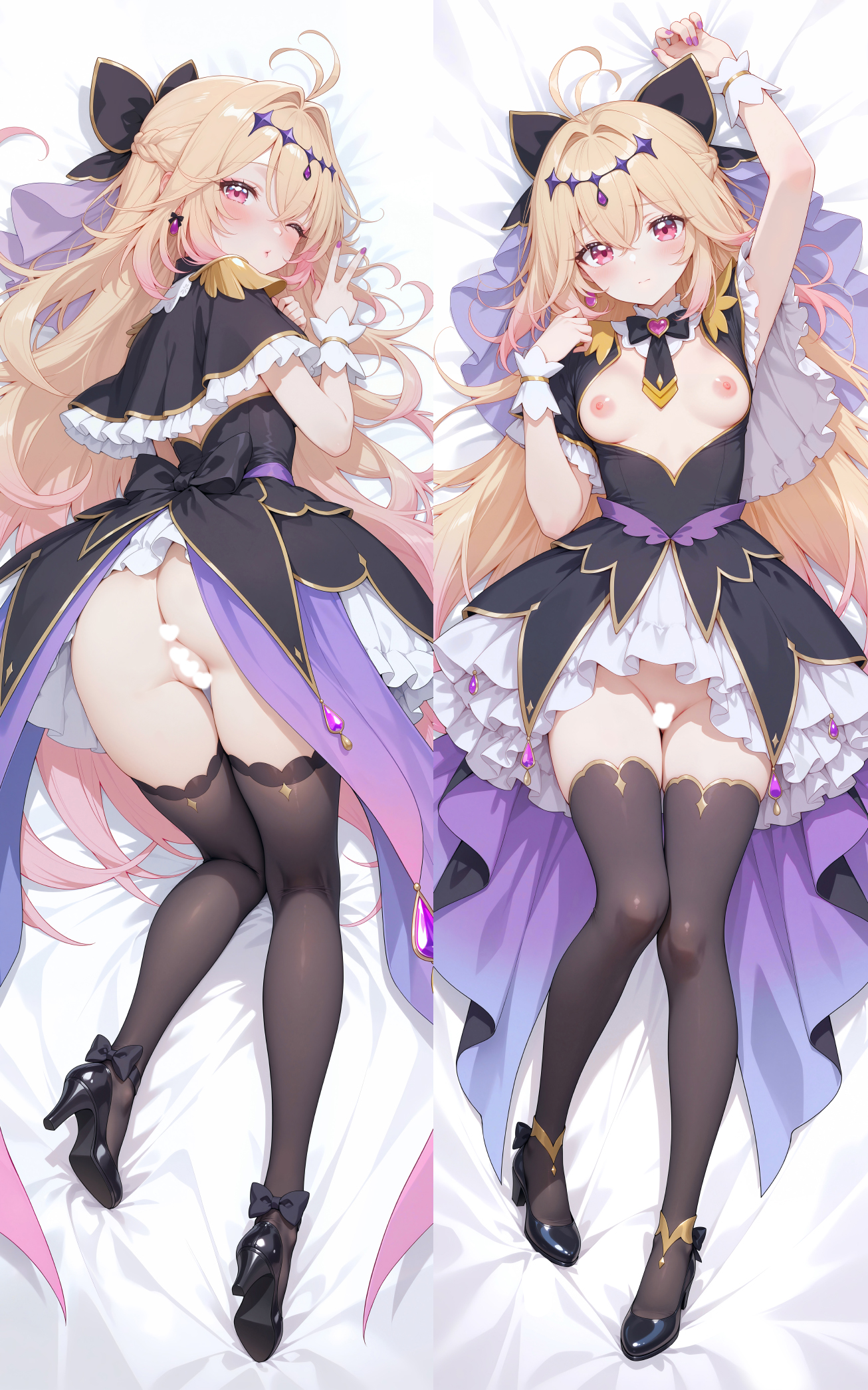 デリシャスパーティ♡プリキュアのキュアスパイシーこと芙羽ここねちゃんの脱衣中な二次画像