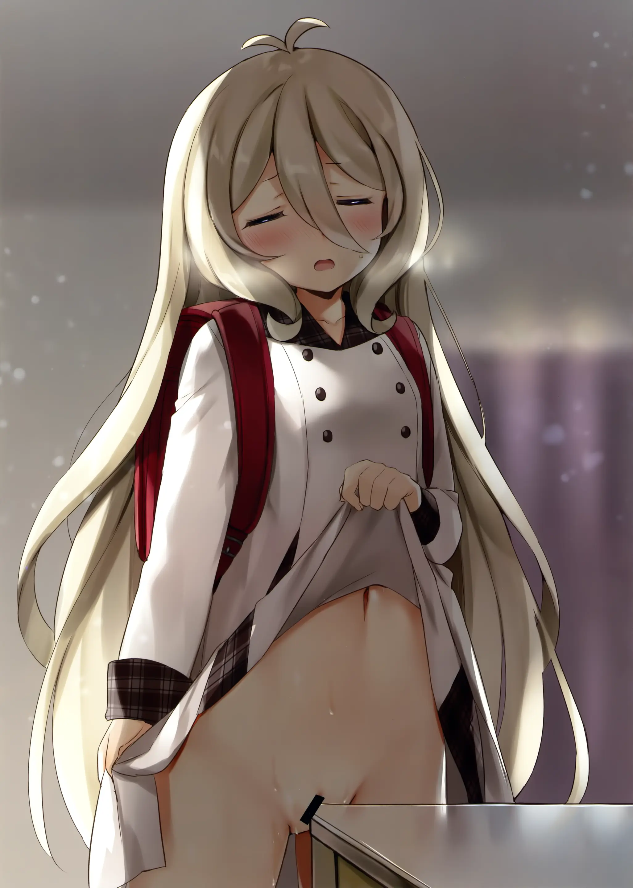 プリコネの棗こころちゃんがこっそり角オナニーに夢中になってる二次画像