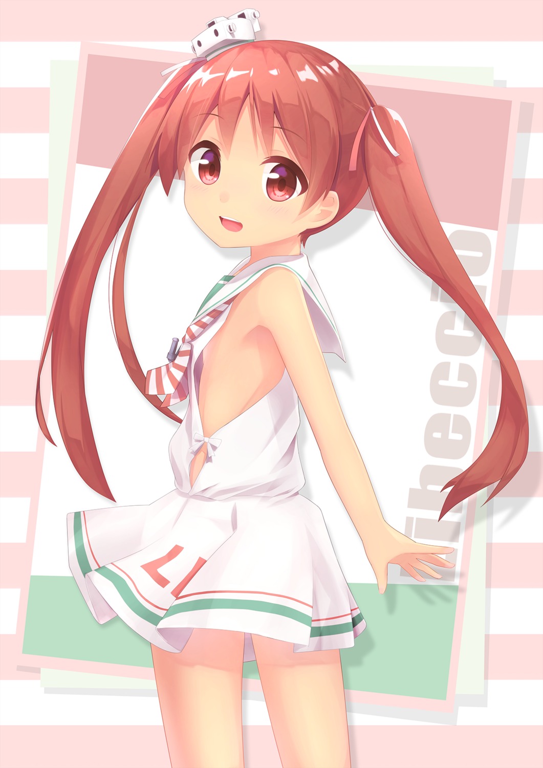 艦隊これくしょんのリベッチオちゃんのちくチラしちゃいそうなギリギリ二次画像