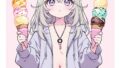 可愛い金髪美少女がマイクロビキニ姿で水遊びして濡れ透けな二次画像